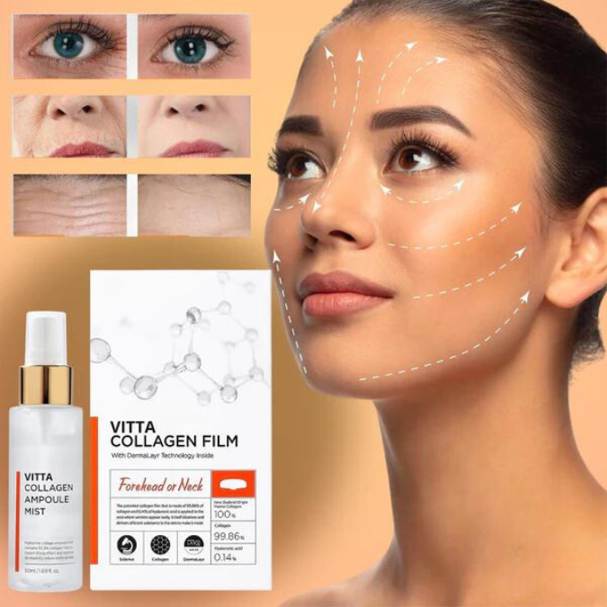 Máscara de Colágeno Absorbible con Serum de Ácido Hialurónico