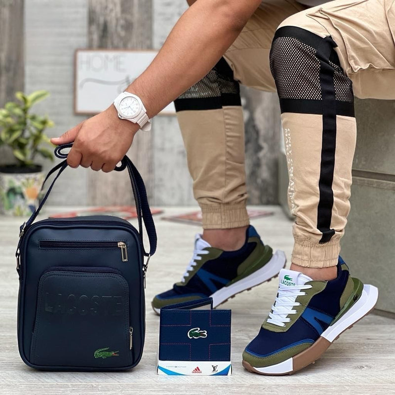 Combo Lacoste 3 en 1: Estilo y Funcionalidad