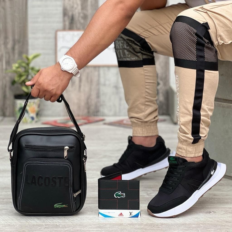 Combo Lacoste 3 en 1: Estilo y Funcionalidad